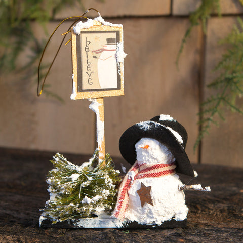 Believe Ornament